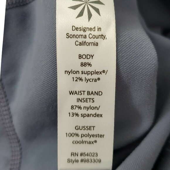 Athleta Womens Leggings Small Gray‎ Straight Up Capri Pants Yoga Stretch 983309 - Picture 6 of 11